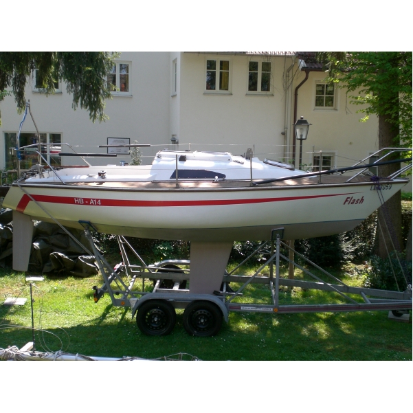 Kielboot Emkayacht Popcorn 23 Deutschland Binnen Bild 1